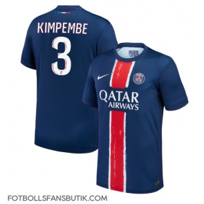 Paris Saint-Germain Presnel Kimpembe #3 Replika Hemmatröja 2024-25 Kortärmad